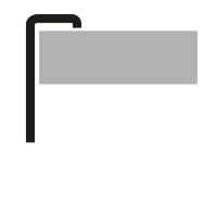 Bild som visar diskbänksmontering nedfällning