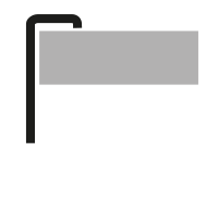 Bild som visar diskbänksmontering nedfällning