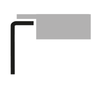 Bild som visar diskbänksmontering underlimning i laminat eller trä